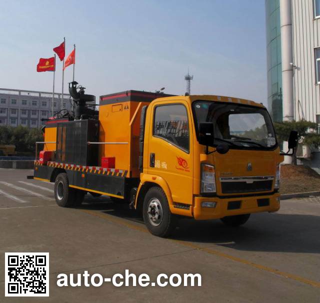 Машина для горячего ремонта асфальтового дорожного покрытия Shengyue SDZ5047TXB