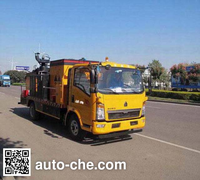 Машина для горячего ремонта асфальтового дорожного покрытия Shengyue SDZ5107TXB